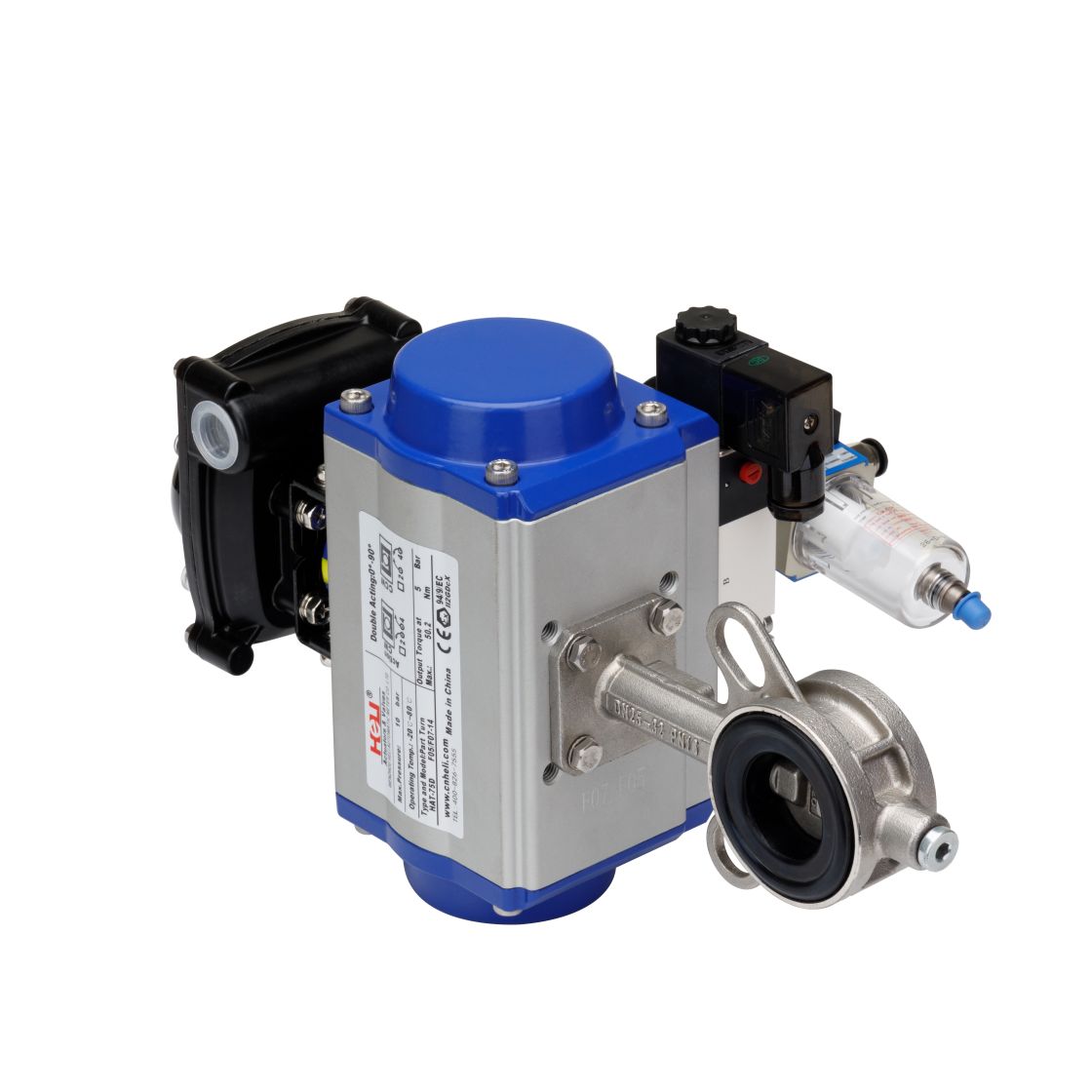 Hydrogen energy Pneumatic butterfly valve-3.jpg