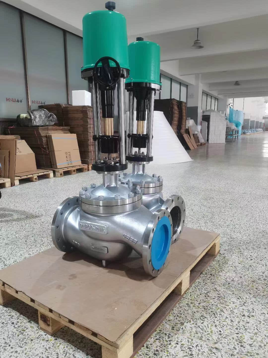 Fabricant OEM de vanne de régulation à siège uniqueélectrique